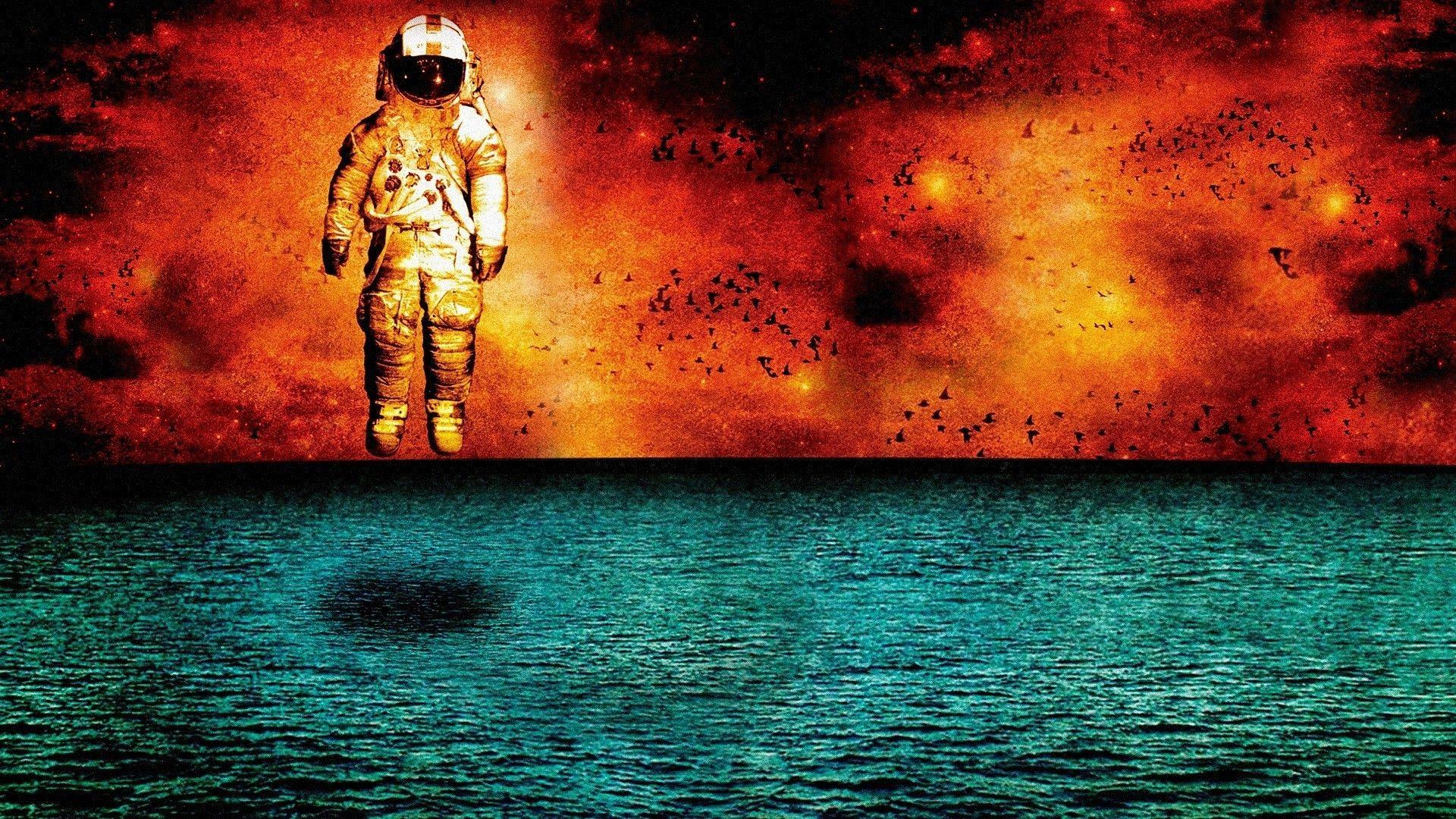 Astronaut On Fire Wallpapers - Top Free Astronaut On Fire Backgrounds