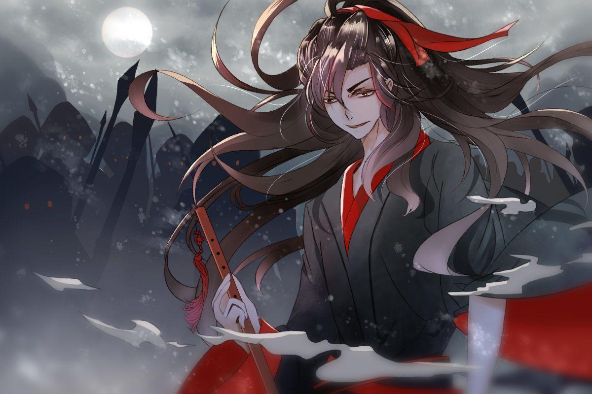 HD wallpaper: Anime, Mo Dao Zu Shi, Red Eyes, Wei Ying