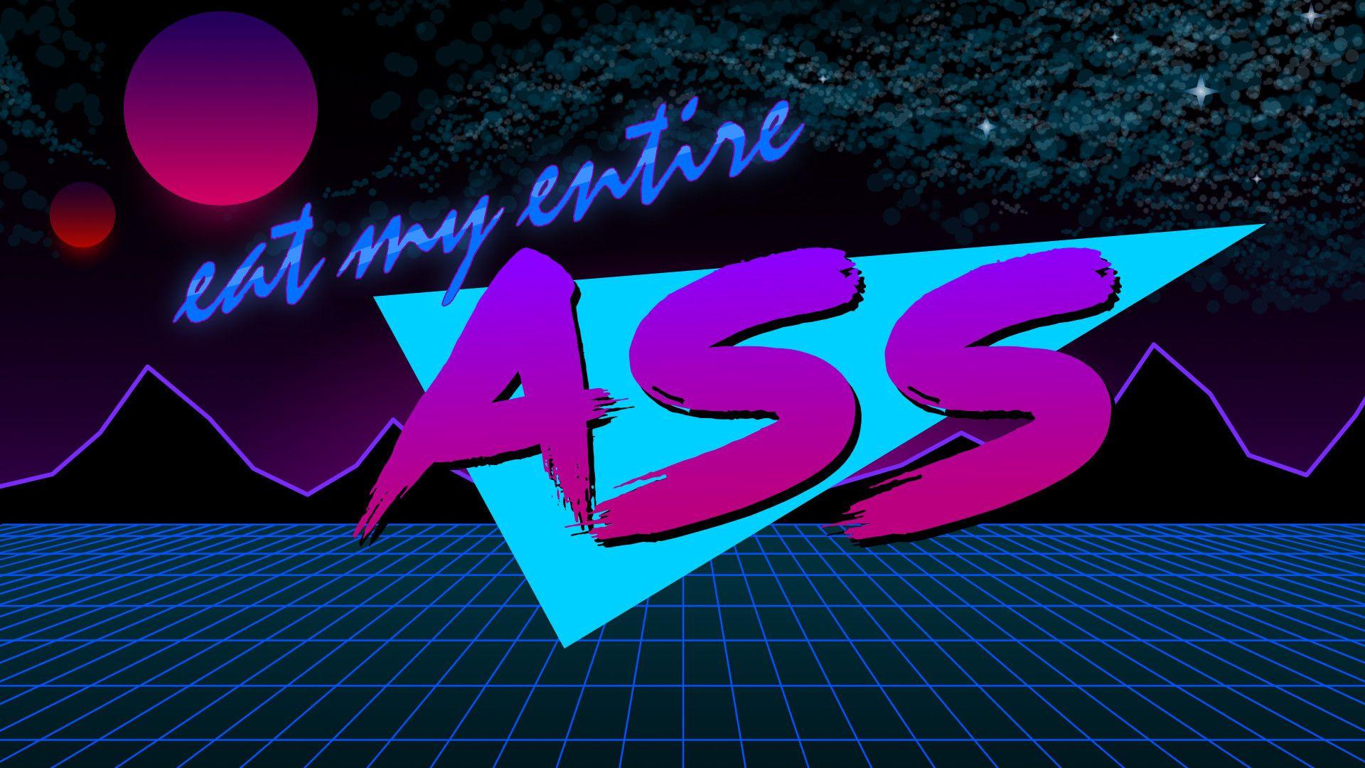 80s Themed Background