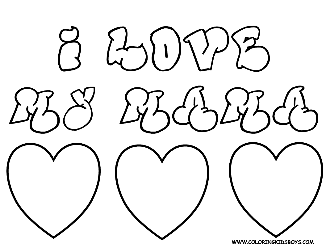 1056x816 I Love My Mom Wallpaper