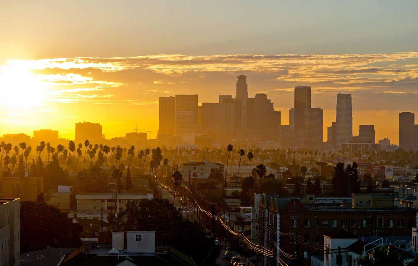 Los Angeles Sunset Wallpapers Top Free Los Angeles Sunset Backgrounds WallpaperAccess