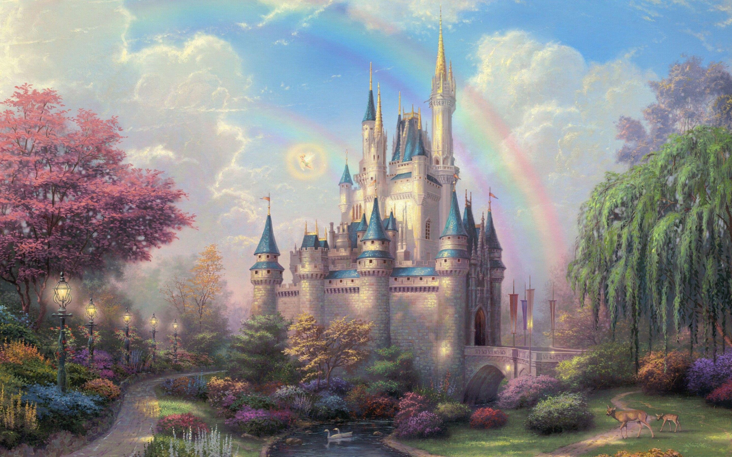 2880x1800 Disneyland Park Art Macbook Pro Retina HD 4k Wallpaper