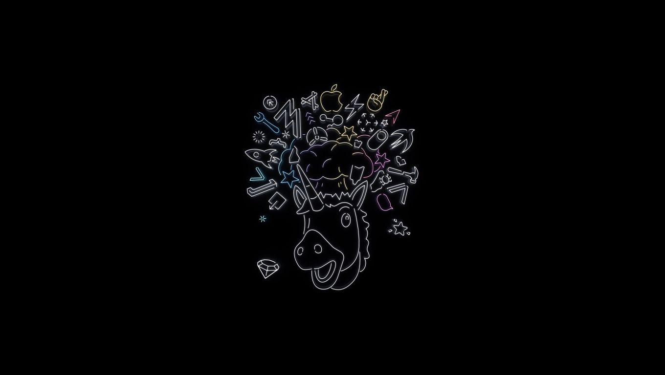 1360x768 WWDC Unicorn Desktop Laptop HD Wallpaper, HD Artist 4K