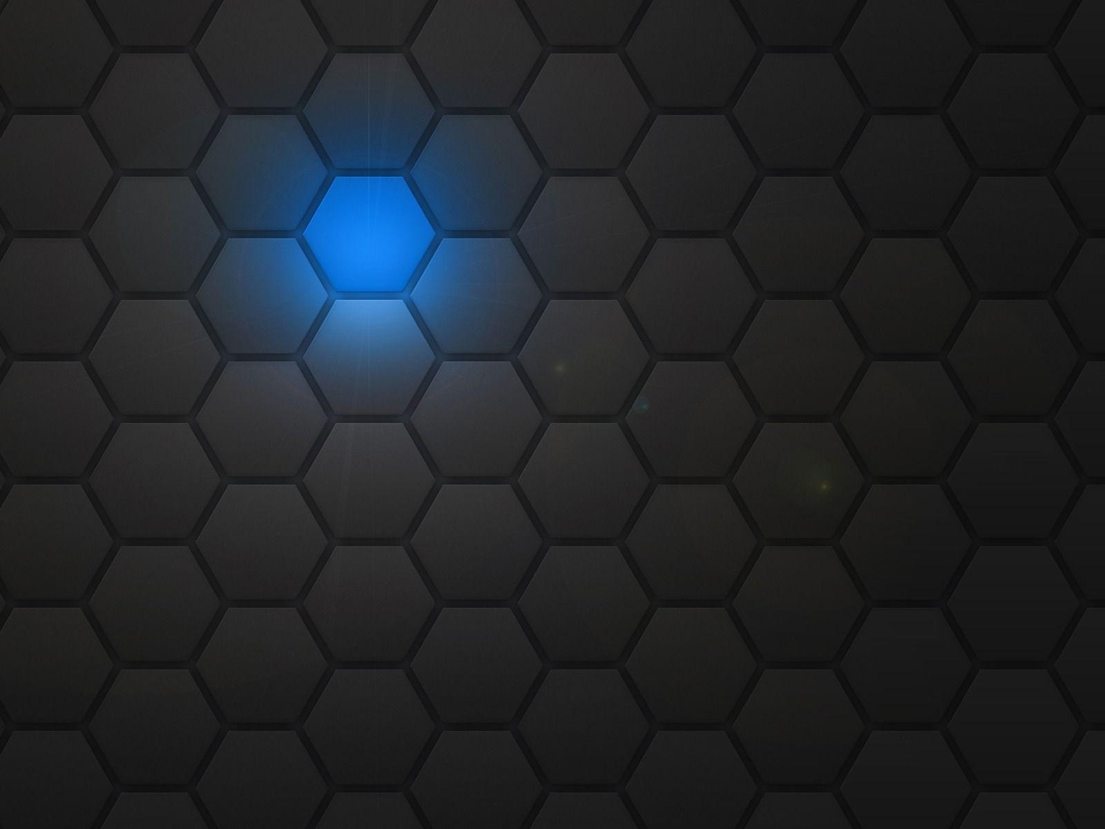 1600x1200 Hexagon Wallpaper Abstract 3D Wallpaper
