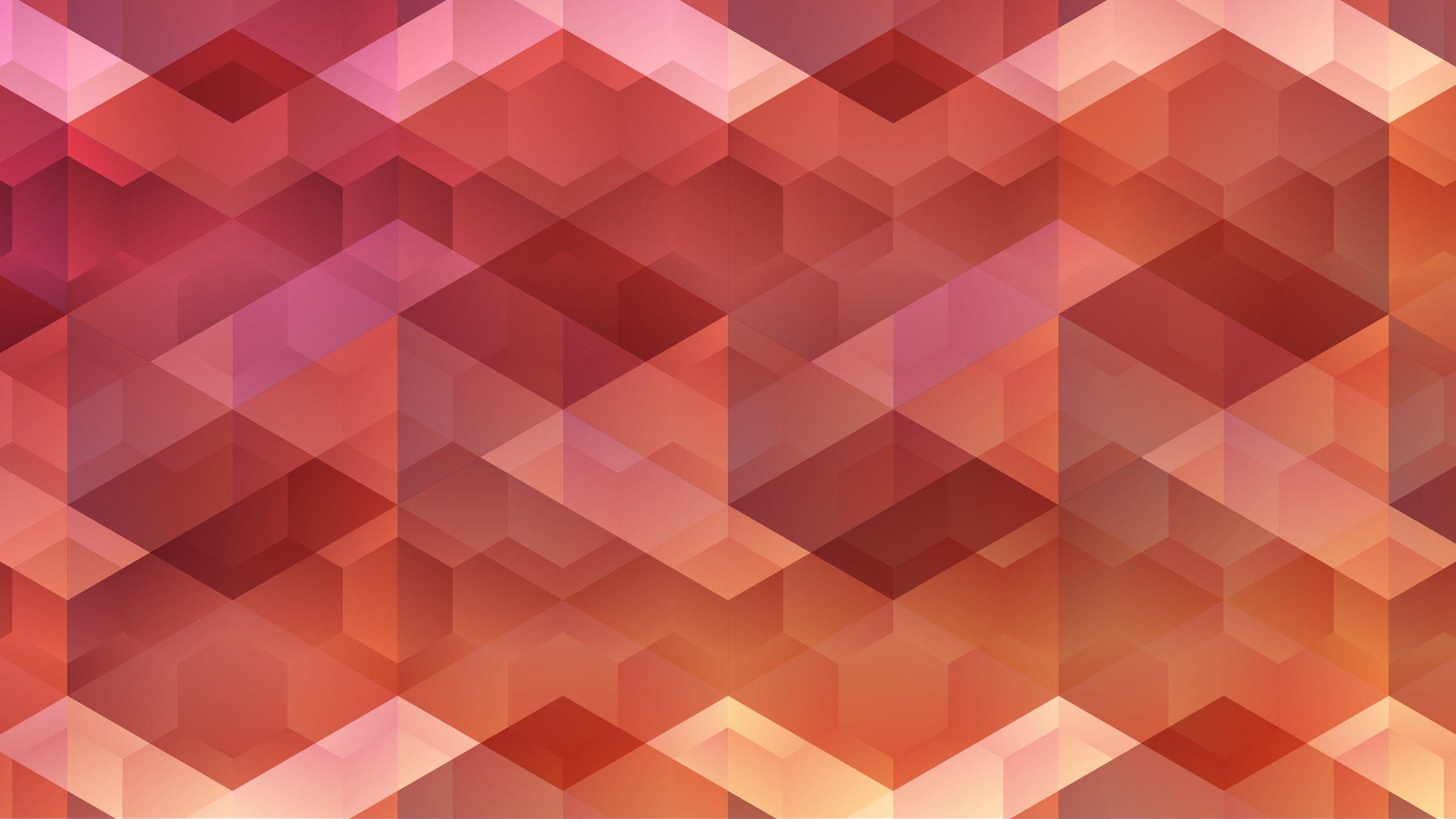 2560x1440 abstract, Hexagon Wallpaper HD / Desktop and Mobile Background