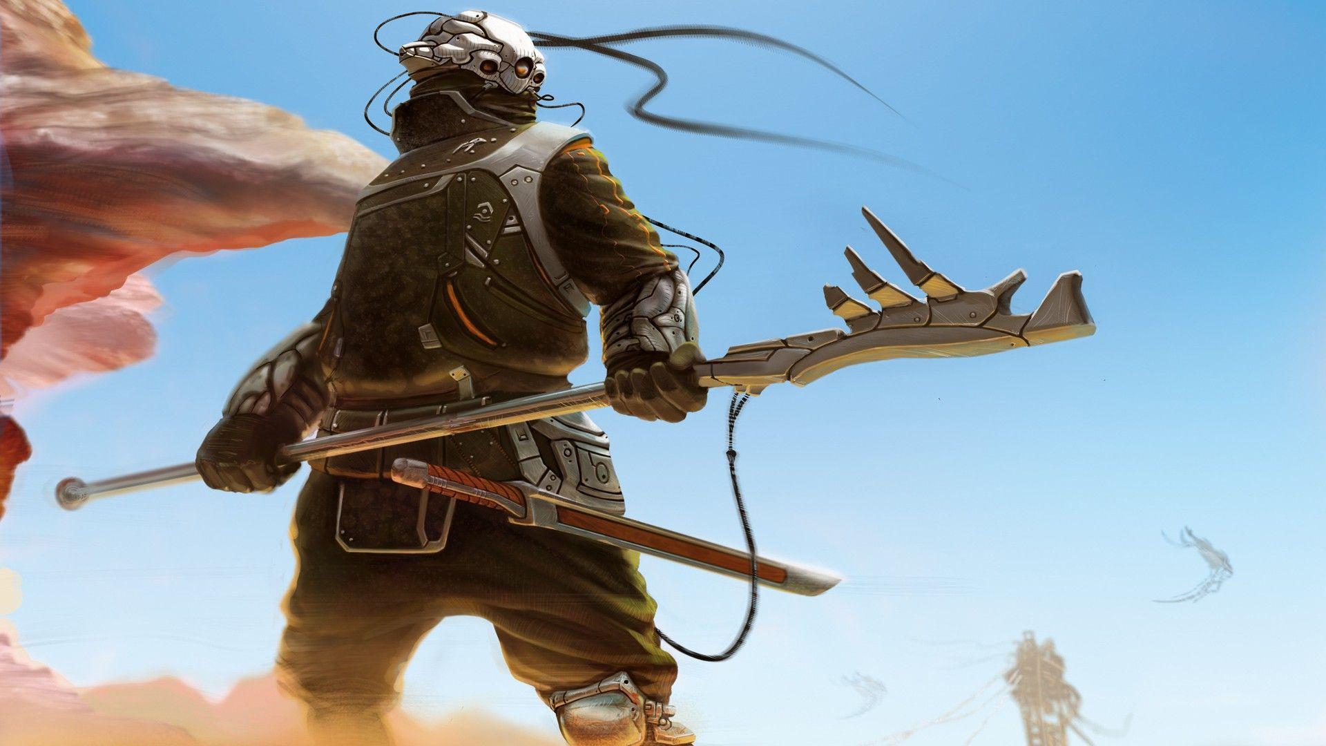 1920x1080 artwork, warriors, Jax wallpaper