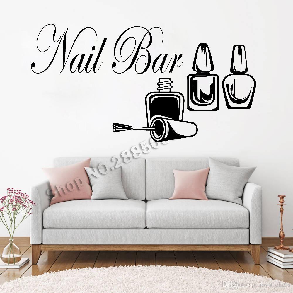 1000x1000 Nail Salon Quote Wall Window Vinyl Decal Sticker Nails Art