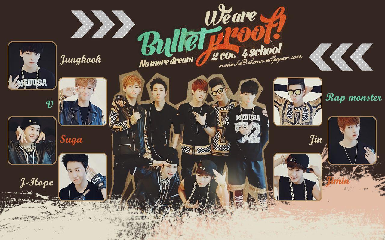 1280x800 BTS Wallpaper for Desktop