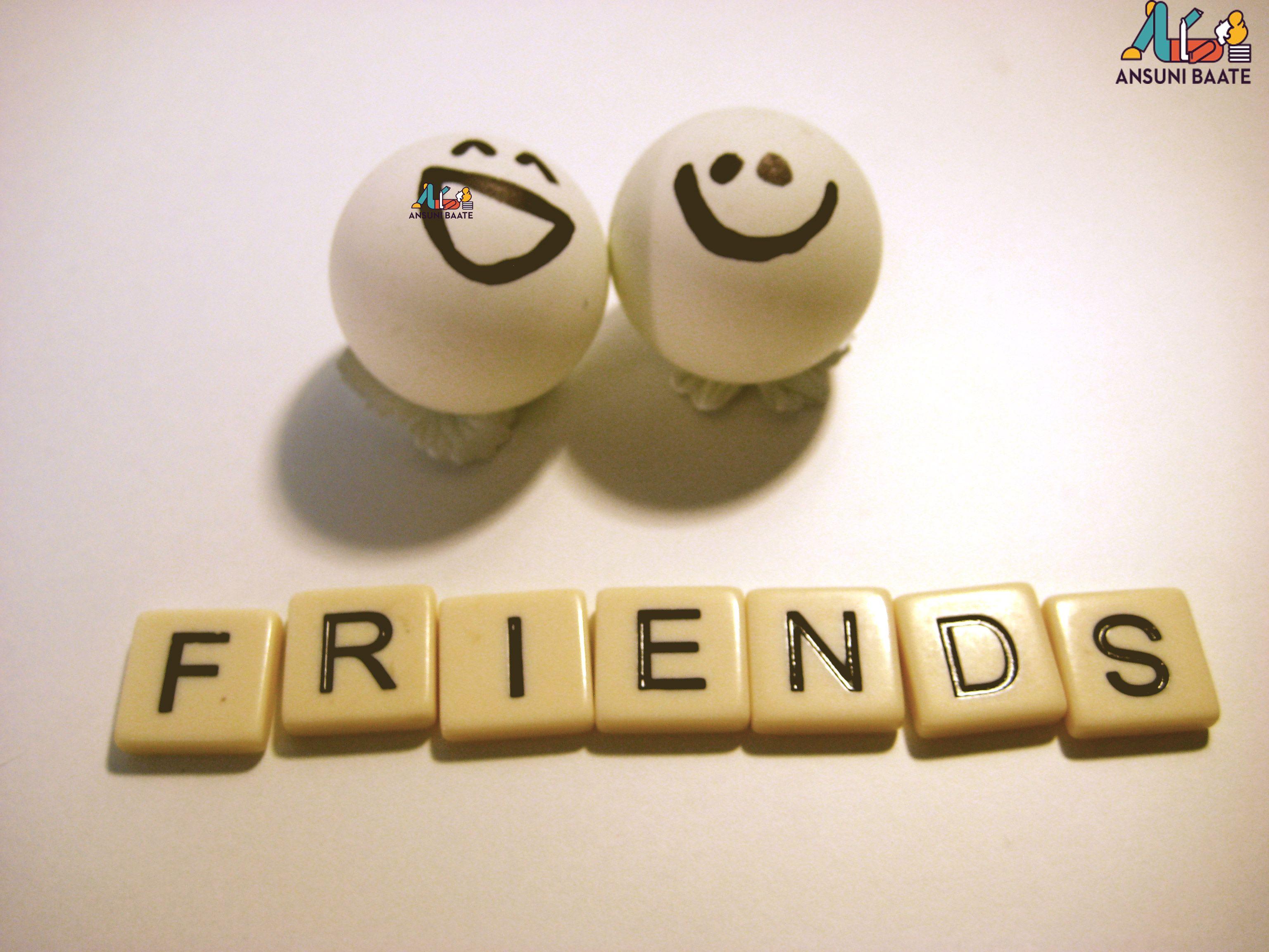 Happy Friendship Day With Quotes HD Wallpaper