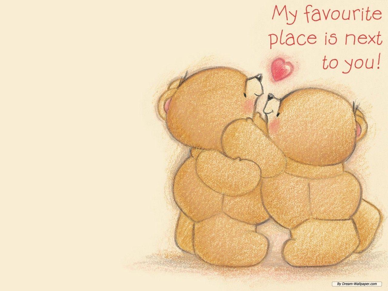1280x960 Free Cartoon Wallpaper Friends Sweet Dreams