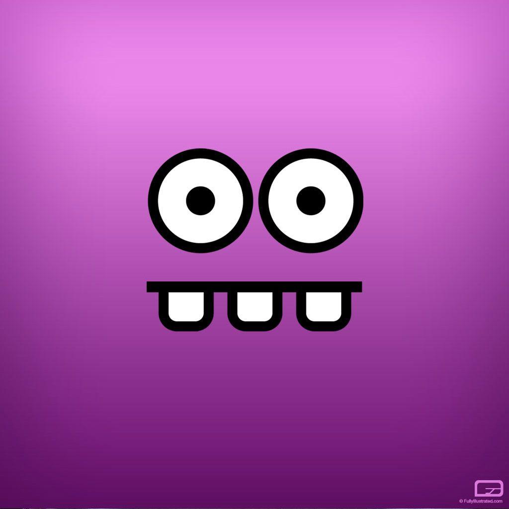 1024x1024 Funny Face Wallpaper