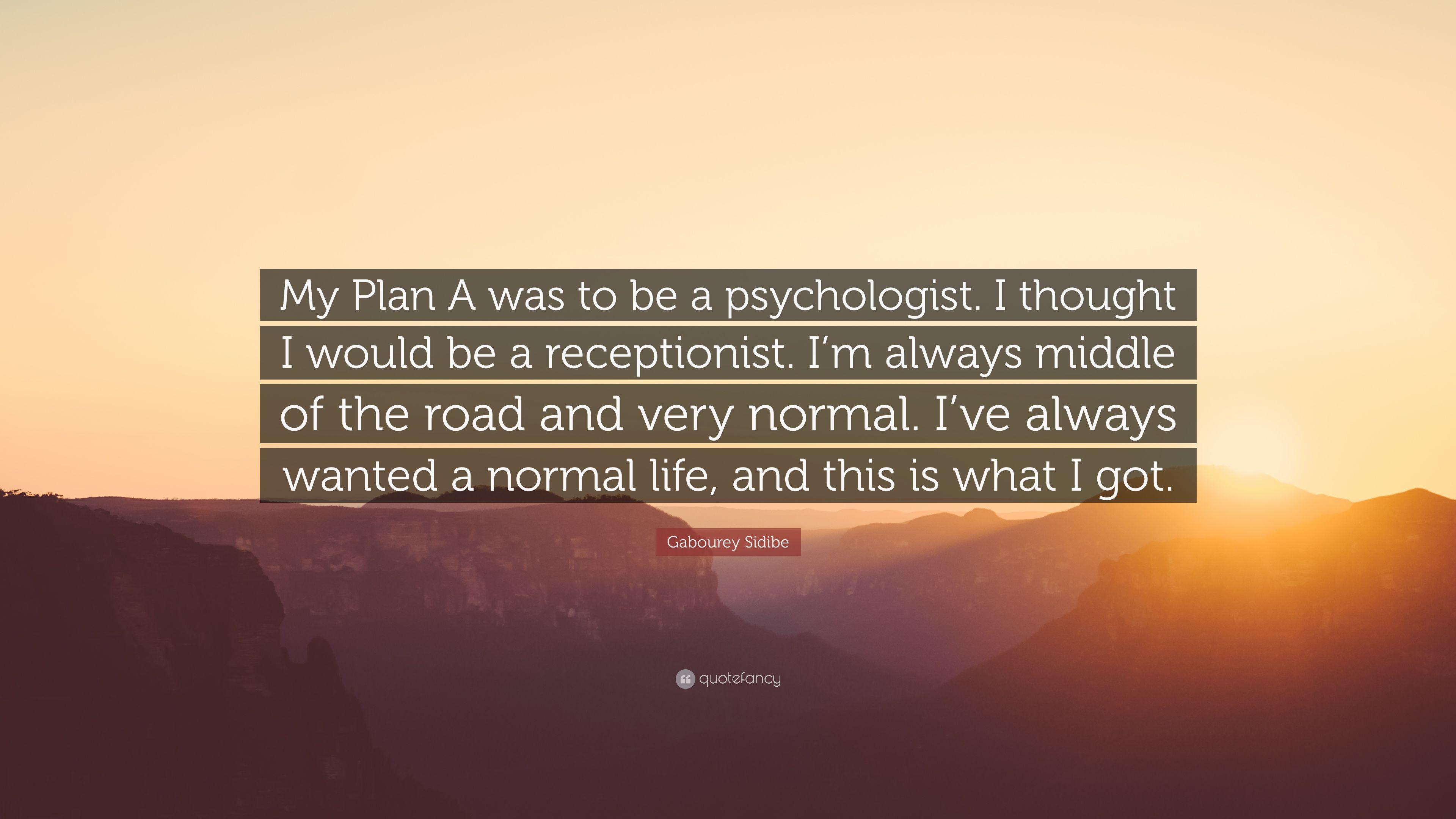 3840x2160 Gabourey Sidibe Quote: “My Plan A was to be a psychologist. I