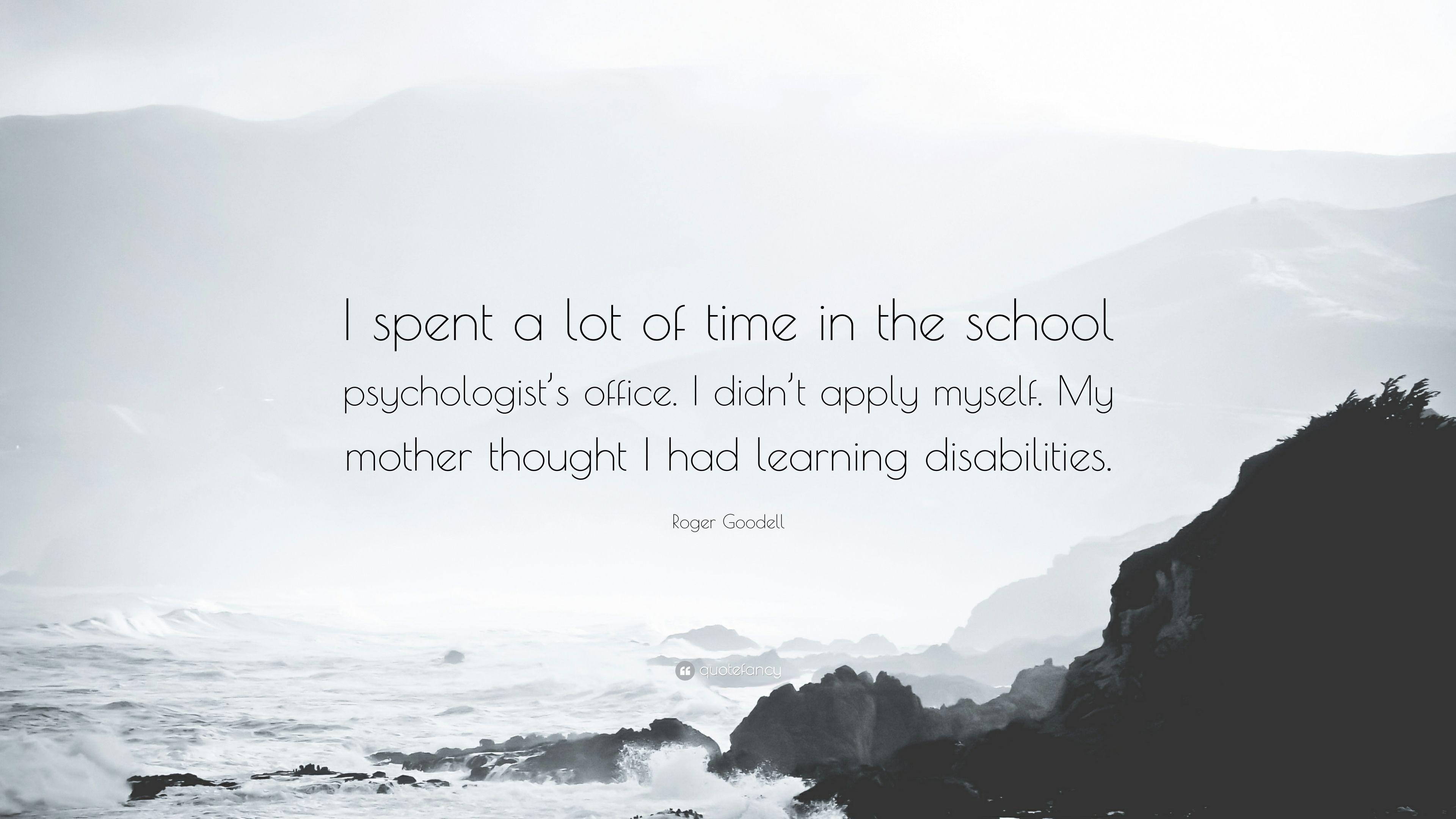 3840x2160 Roger Goodell Quote: “I spent a lot of time in the school