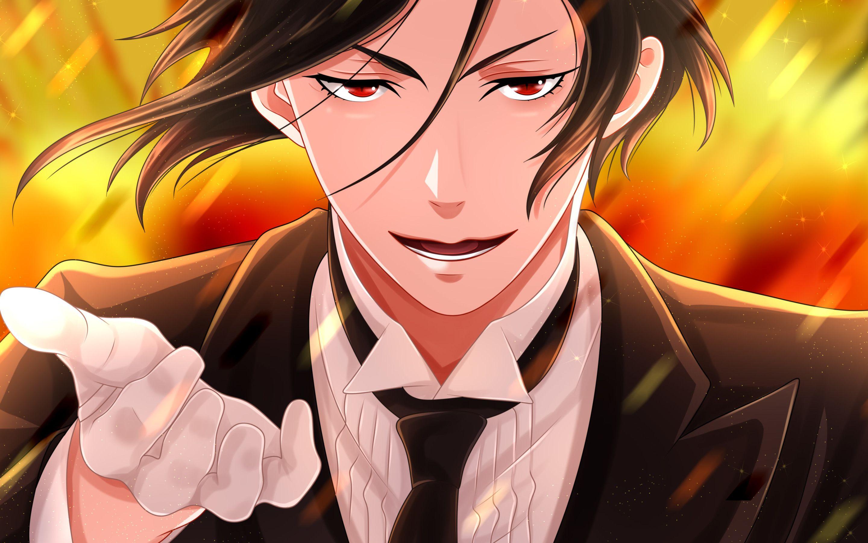2880x1800 Sebastian Michaelis Black Butler Macbook Pro Retina HD
