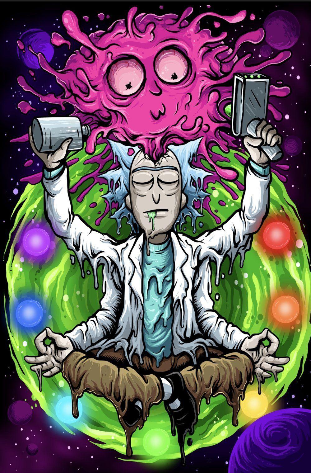 Rick and Morty Stoner Wallpapers Top Free Rick and Morty Stoner