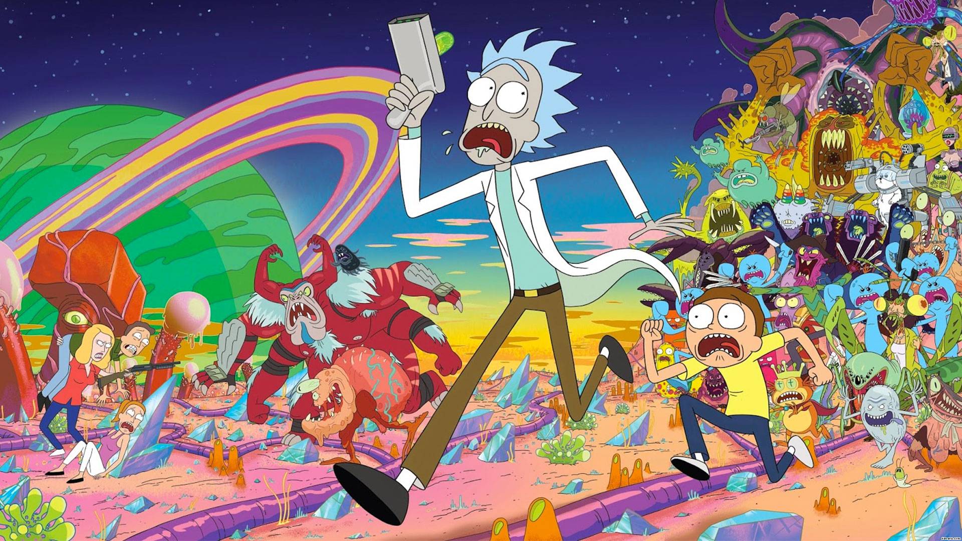 Aggregate more than 56 stoner rick and morty wallpaper latest   incdgdbentre