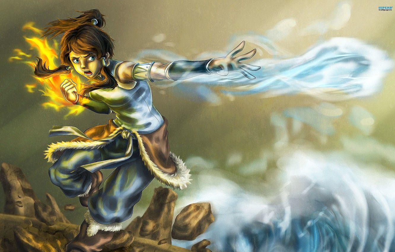 1332x850 Wallpaper water, fire, earth, element, magic, art, the air, blow