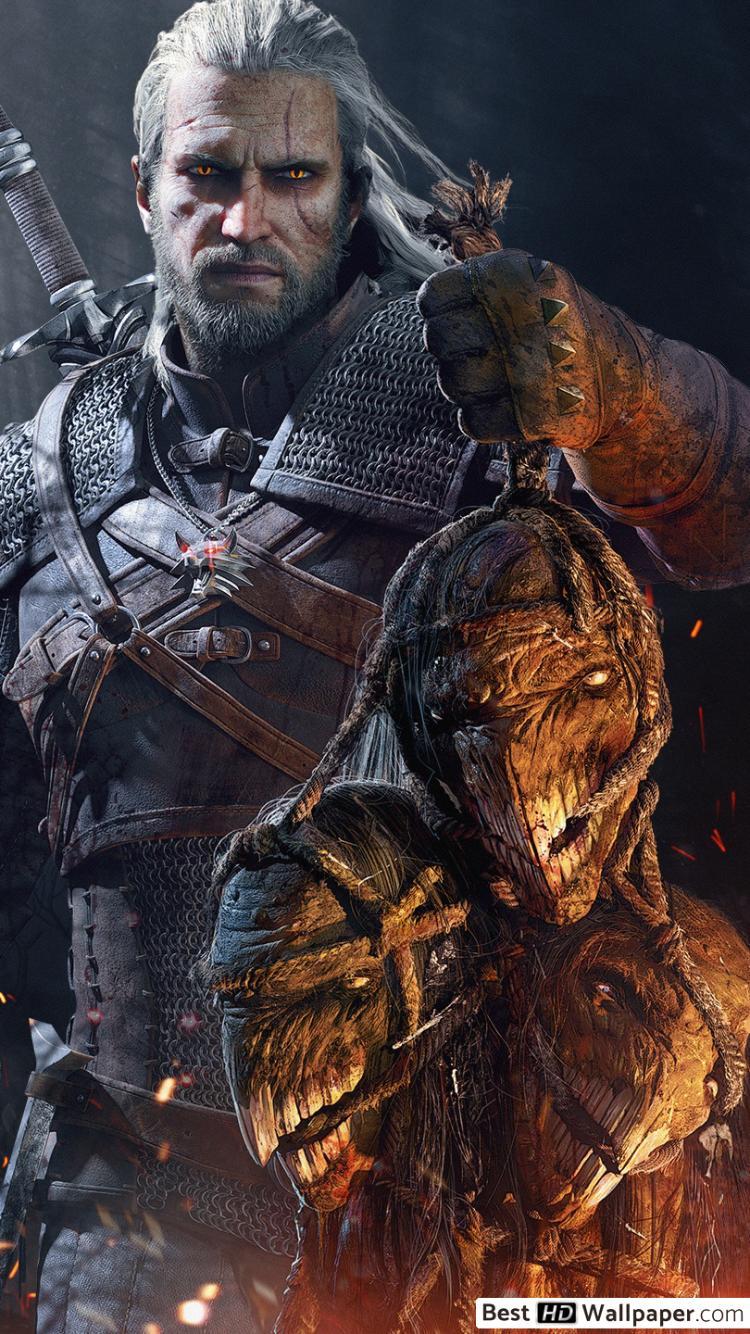 750x1334 The Witcher 3 Hunt HD wallpaper download