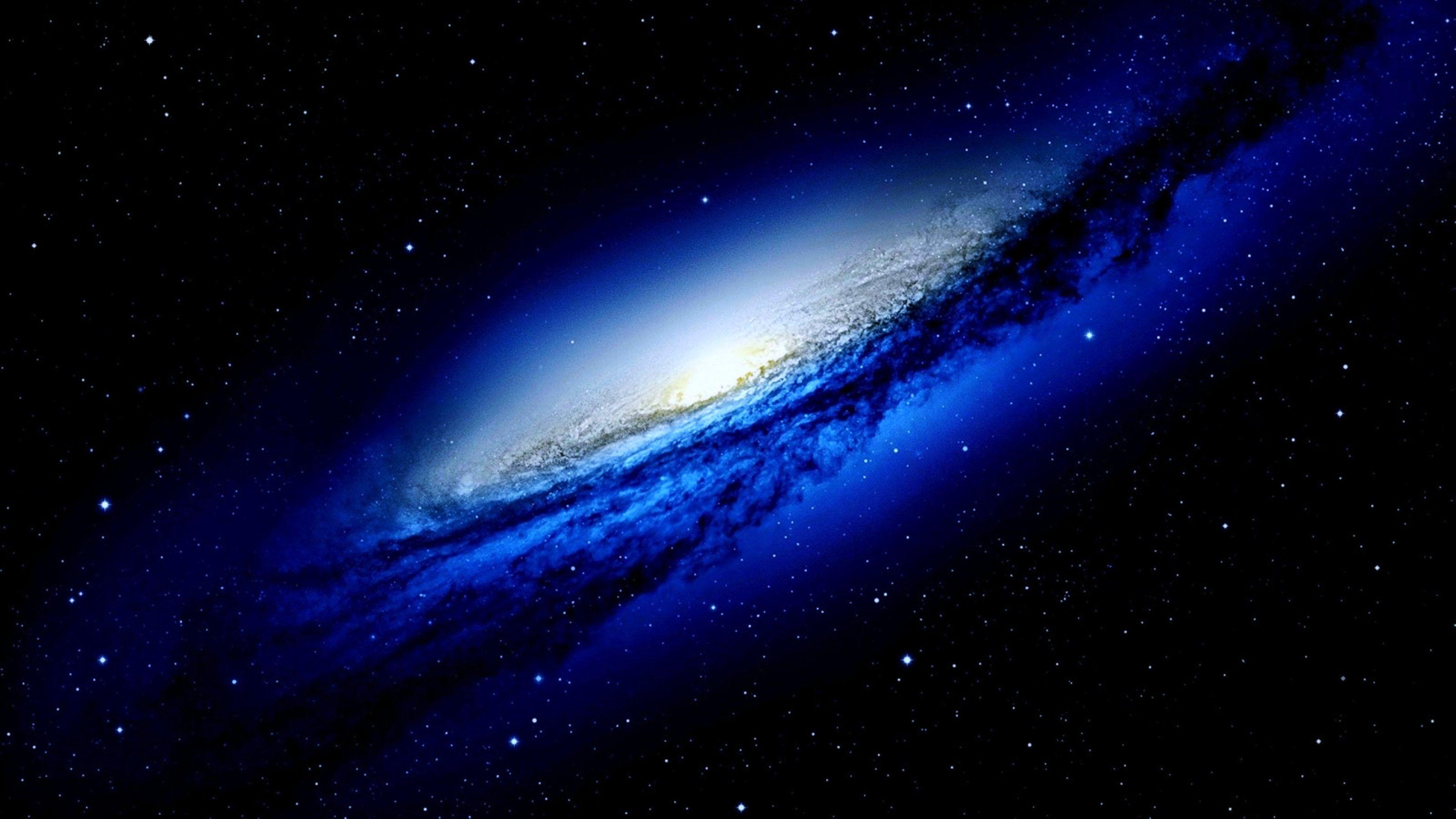 3840x2160 Màu sắc - thiên hà - không gian - sao - xanh lam - hình nền tối.  3840x2160.  612204
