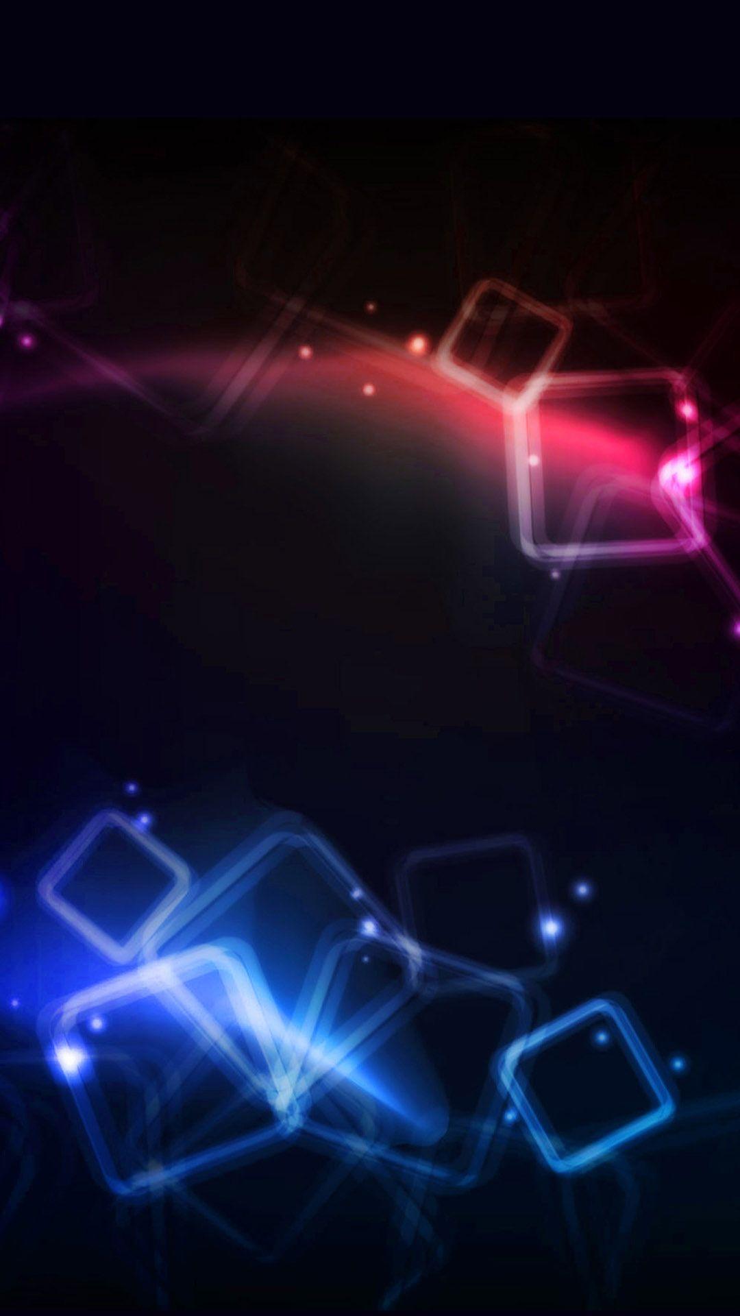 1080x1920 Red blue dark pattern light iPhone 8 Wallpaper Free Download