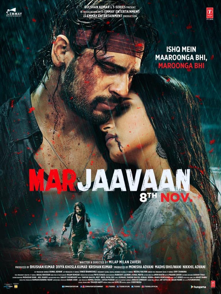 768x1024 Marjaavaan Movie HD Poster Wallpaper & First Look Free on Coming