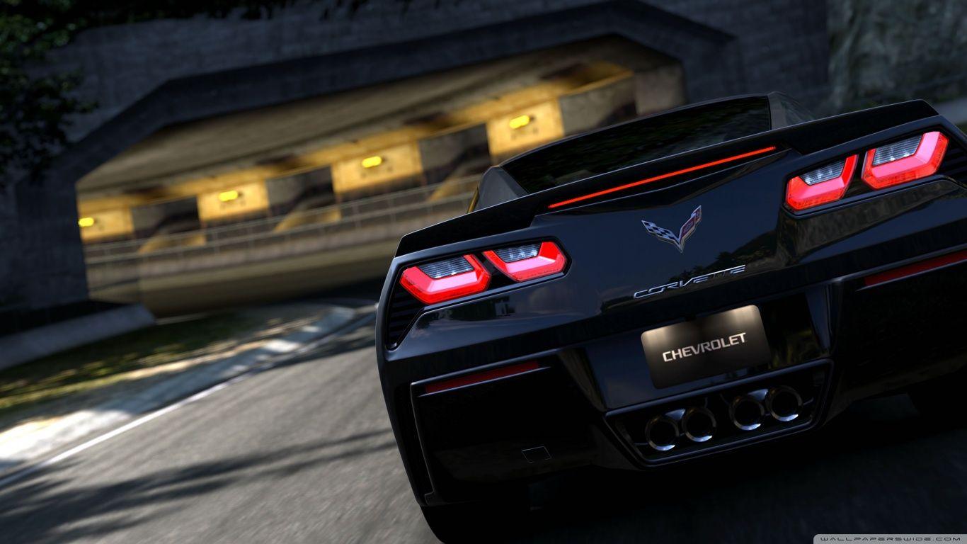 1366x768 Corvette Race ❤ 4K HD Desktop Wallpaper for 4K Ultra HD TV • Wide