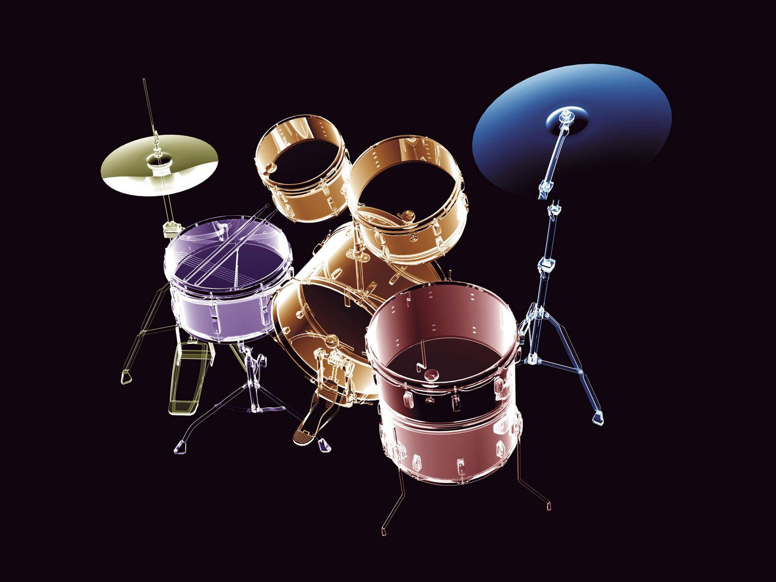 1600x1200 Drum Set Wallpaper HD