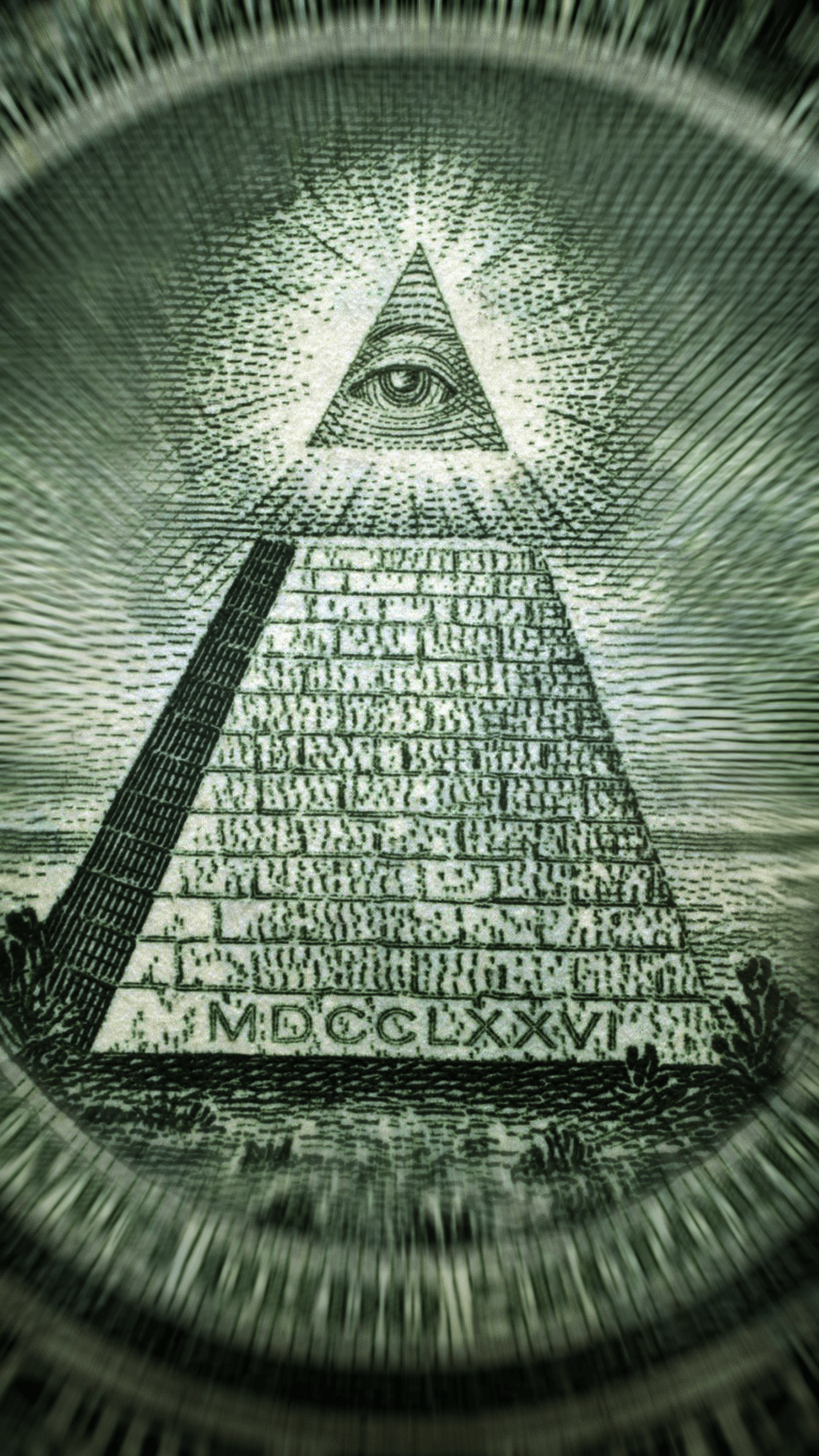 1024x1820 All Seeing Eye Dollar Bill Pyramid, Download Wallpaper on Jakpost