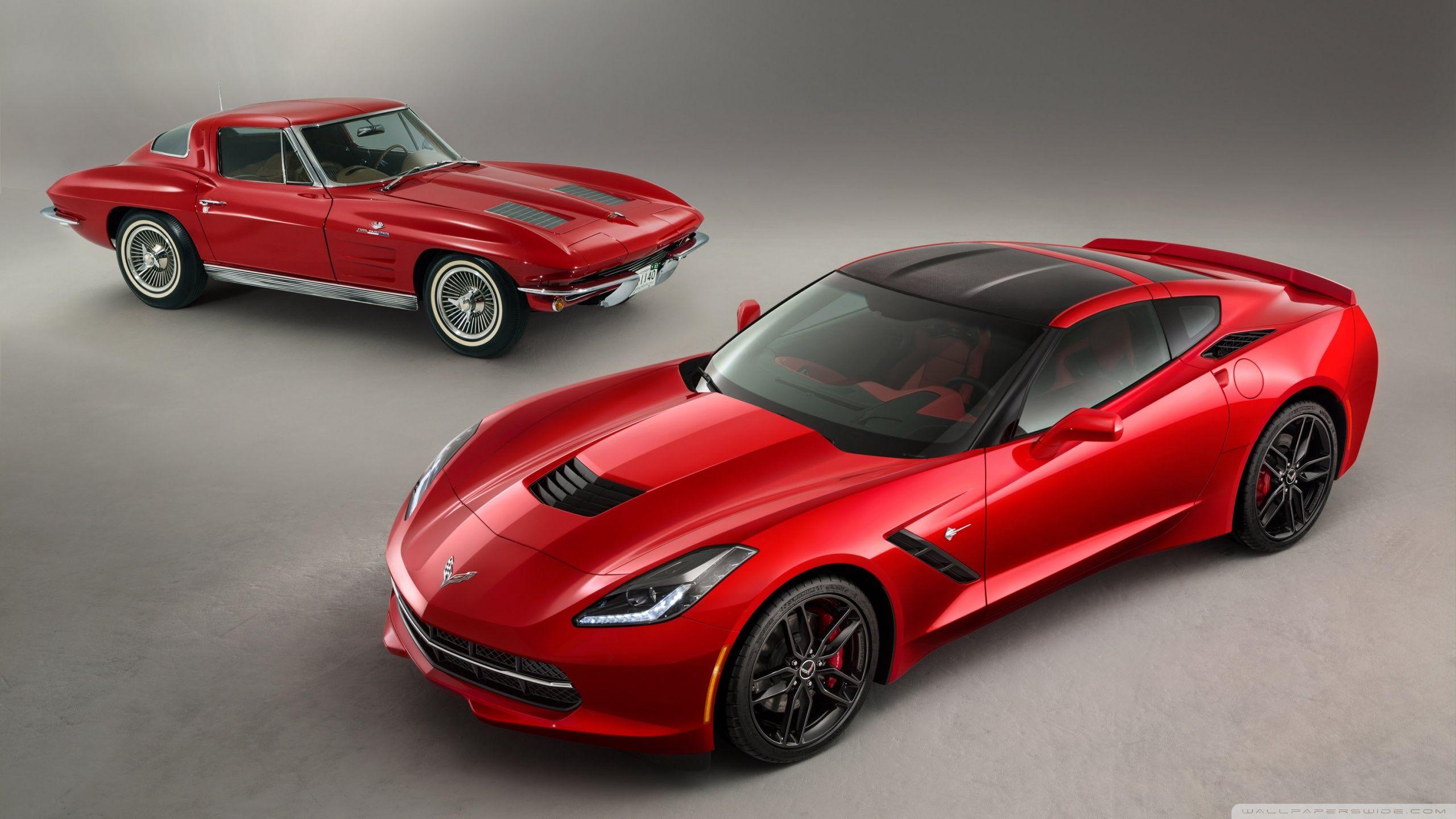 2560x1440 Chevrolet Corvette Stingray Red ❤ 4K HD Desktop Wallpaper