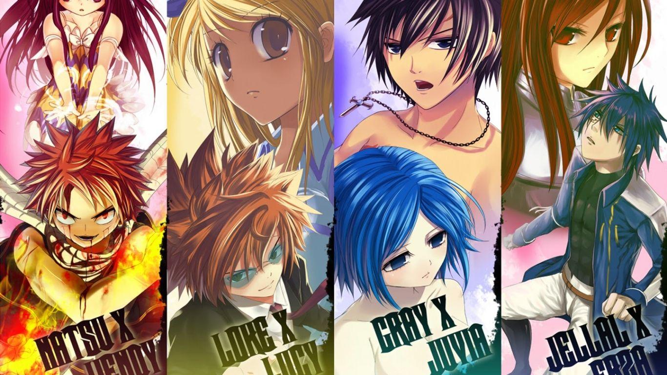 1366x768 Free download wendy loke lucy gray juvia jellal erza fairy tail