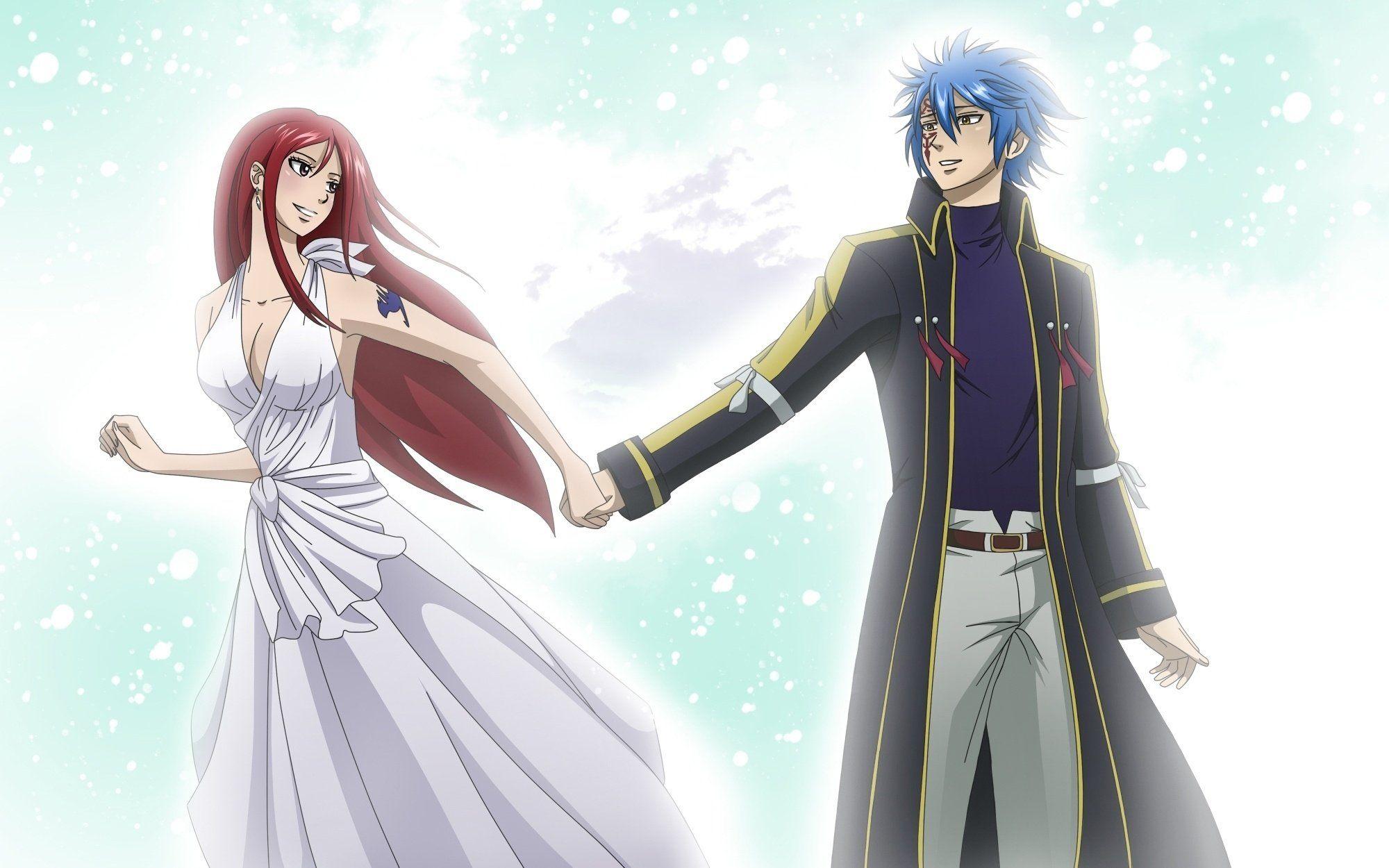 2000x1250 erza, Scarlet, Fairy, Tail, Jellal, Fernandes Wallpaper HD
