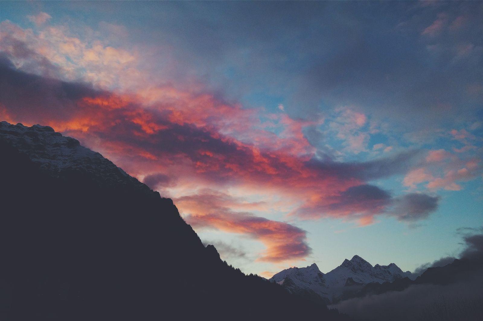 1600x1066 Nature Sky Landscape Sunset Mountains Sunrise Night Dawn Evening