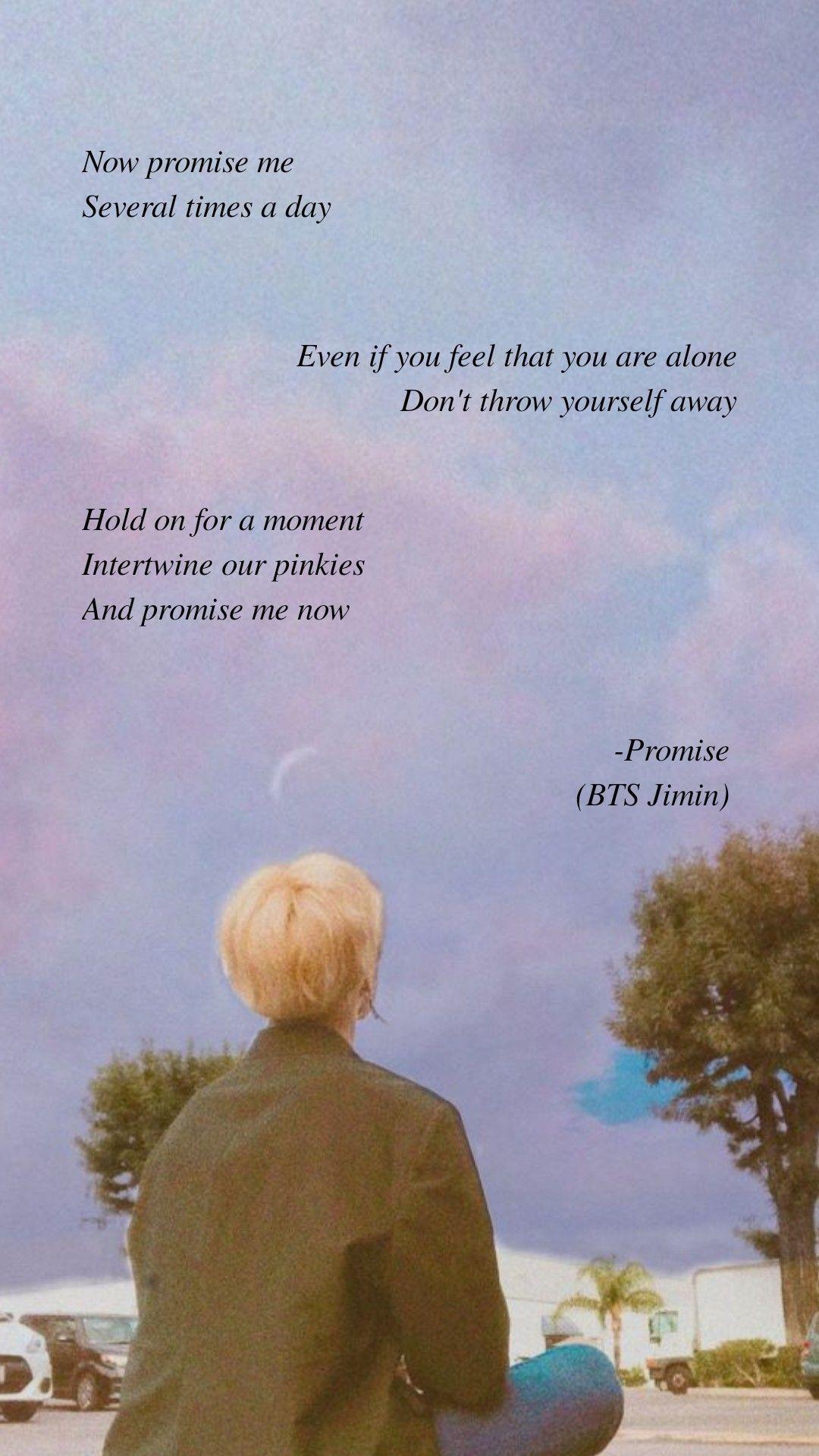 Jimin Promise Wallpapers - Top Free Jimin Promise Backgrounds