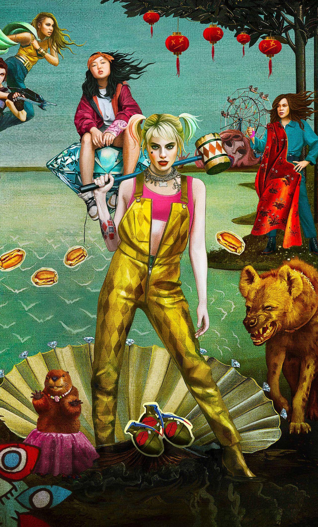 1280x2120 Harley Quinn Birds Of Prey iPhone HD 4k Wallpaper