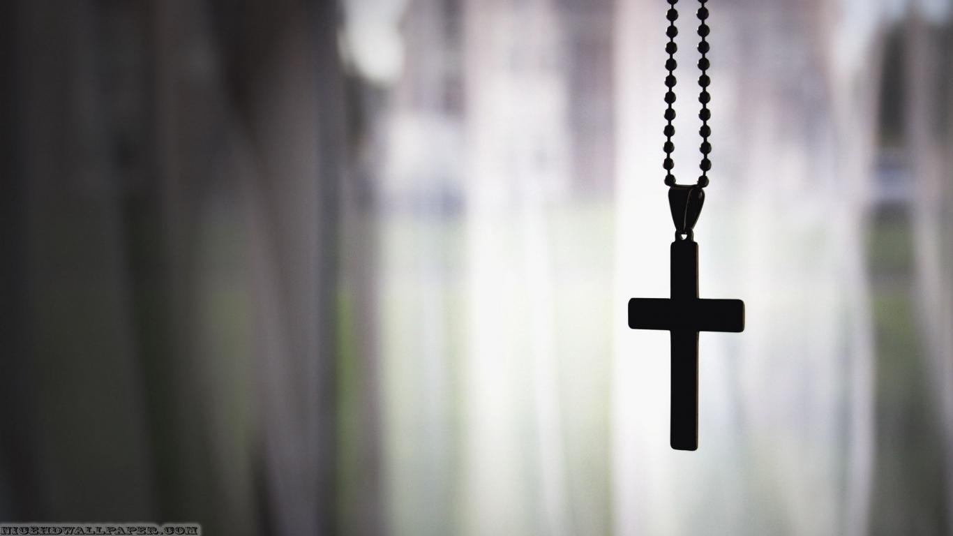 1366x768 Wallpaper Cross Jesus Christ