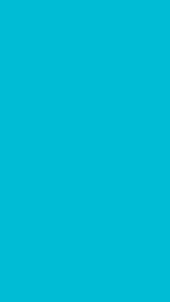 720x1280 Cyan Color Wallpaper for Android