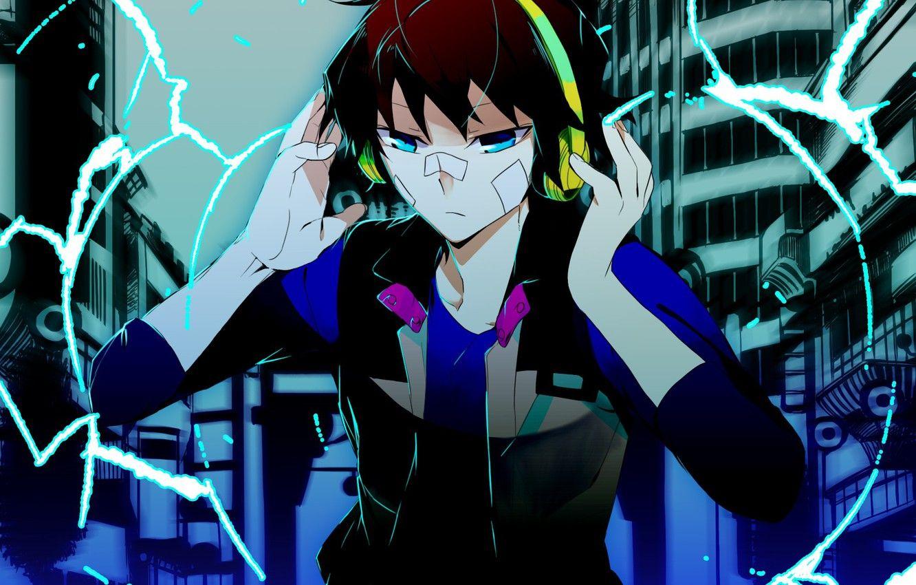 Anime Boy with Headphones Wallpapers - Top Những Hình Ảnh Đẹp