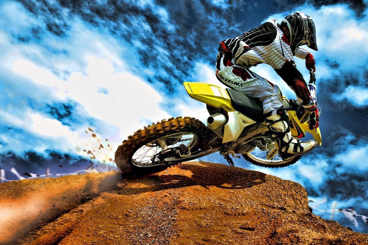 1200x800 Motorcross motor bike motorcycle sports KB977 living room bedroom