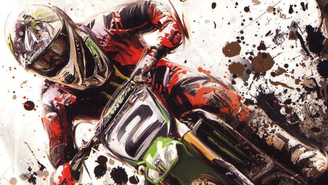 1280x720 Classic Game Room Motocross Wallpaper