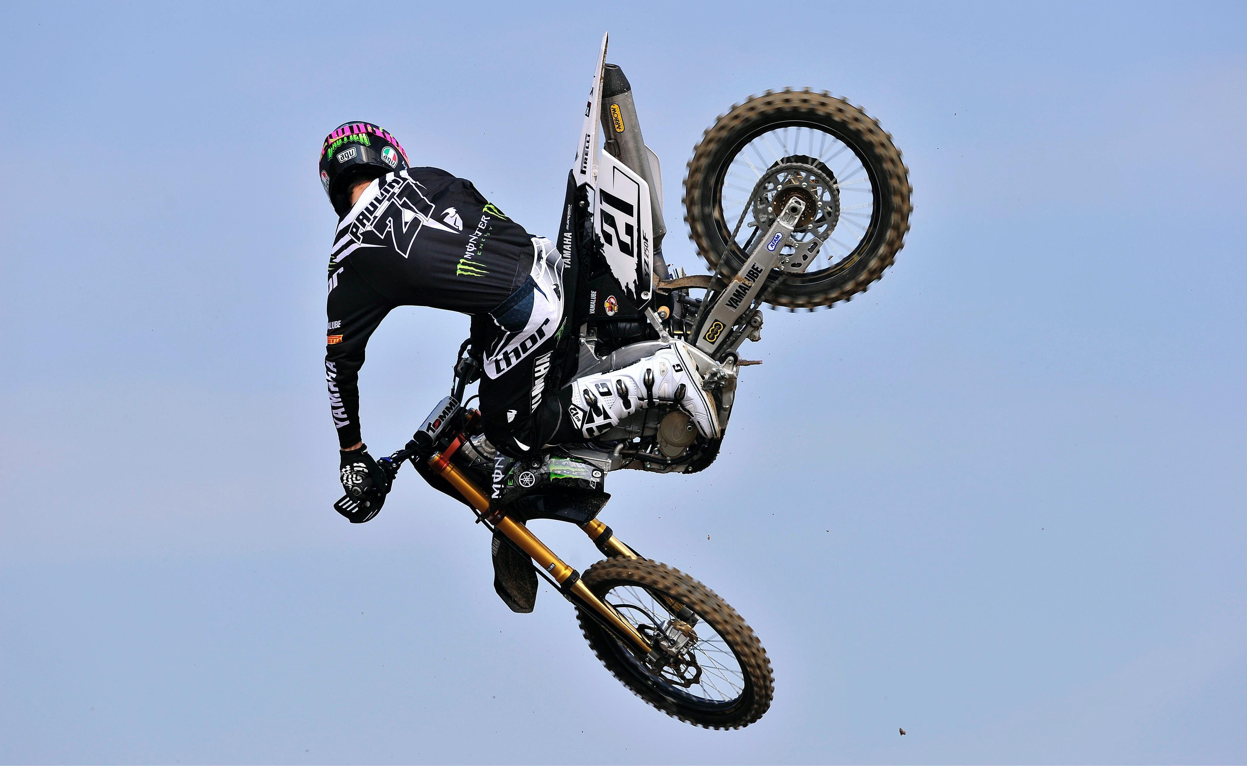 4256x2616 Yamaha dirt bikes motocross dirt jump 4256x2616 Motorcycles Yamaha