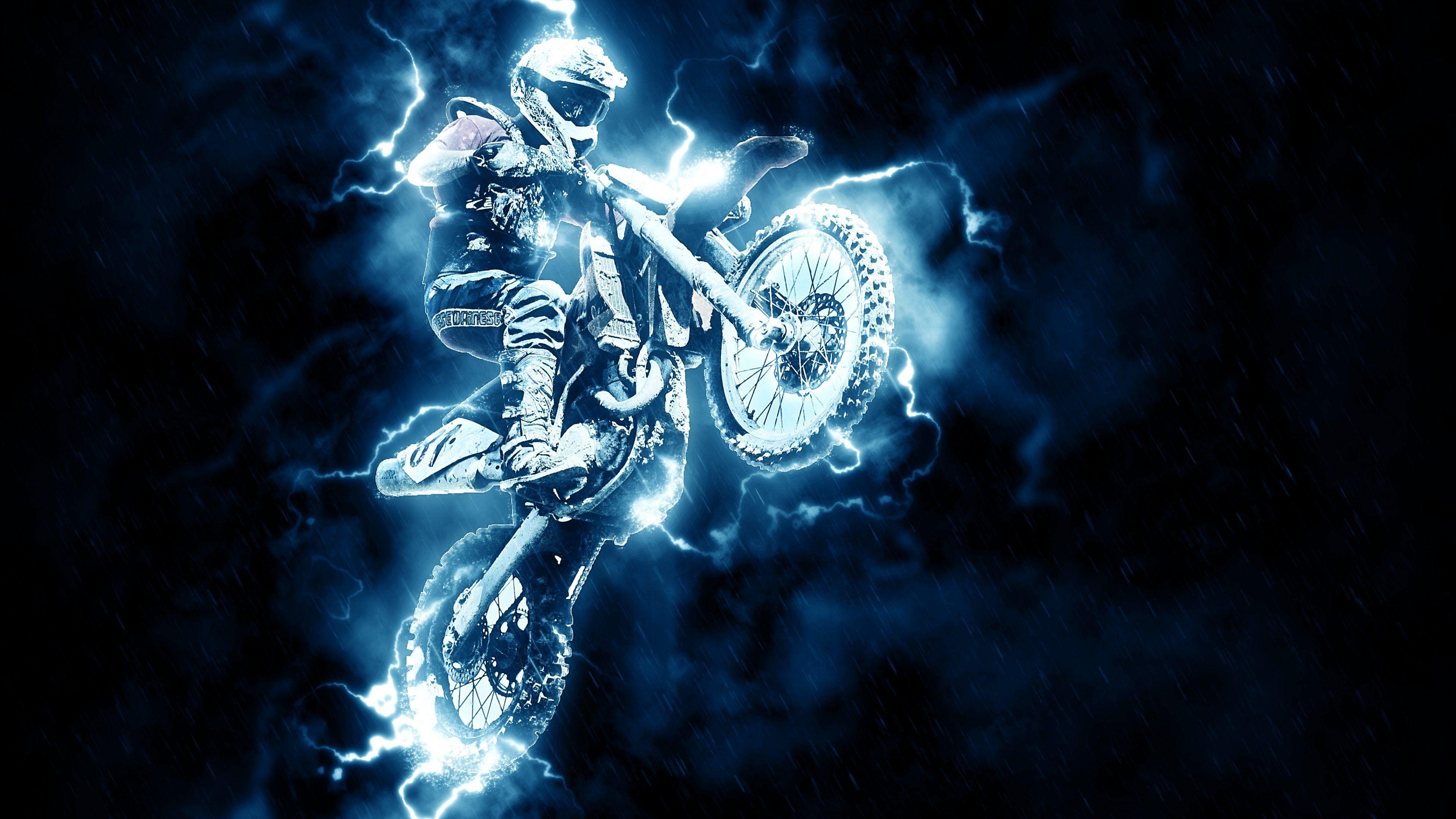 3840x2160 Motocross 4K UHD Wallpaper
