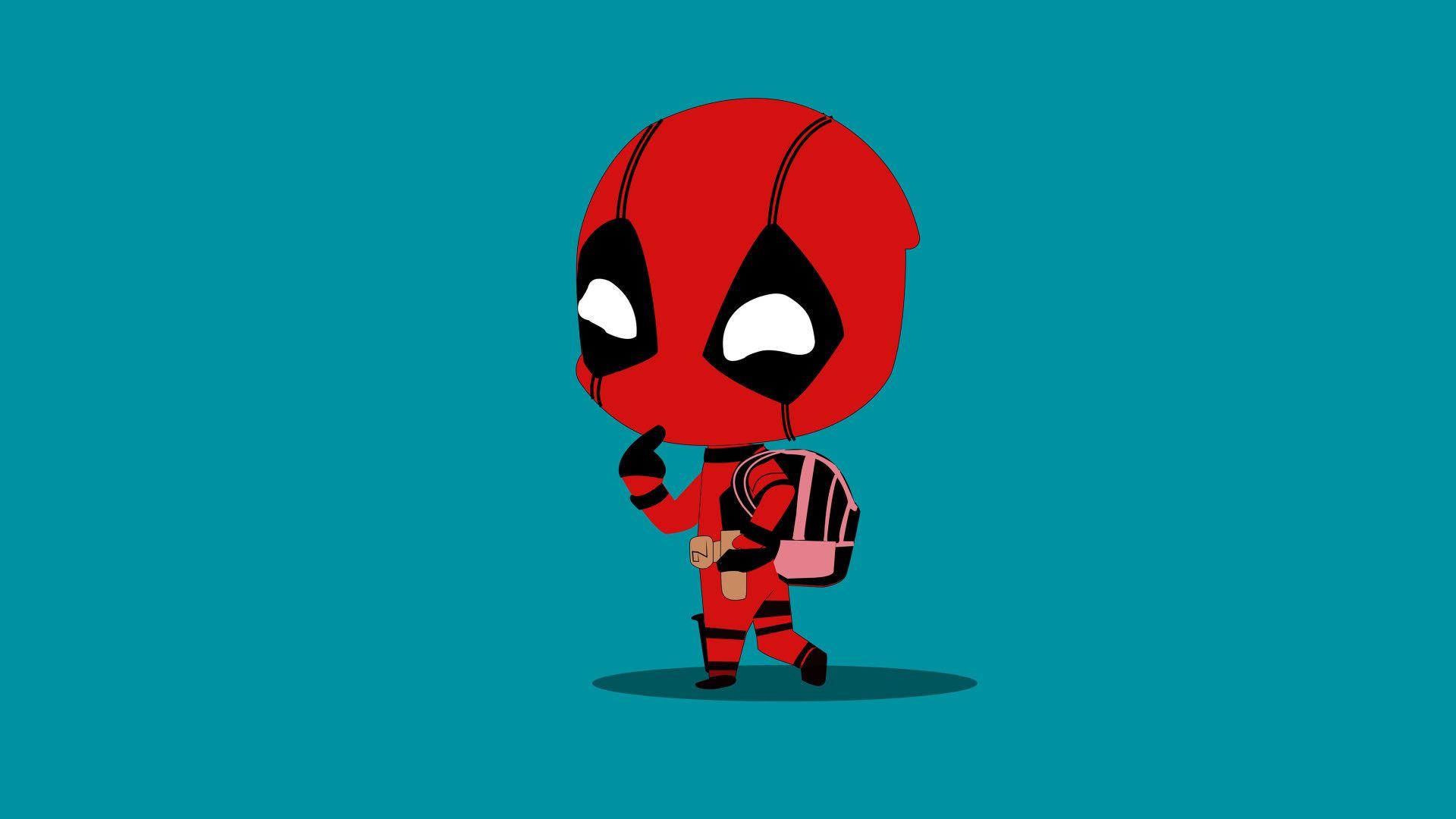1920x1080 Little Deadpool Laptop Full HD 1080P HD 4k Wallpaper