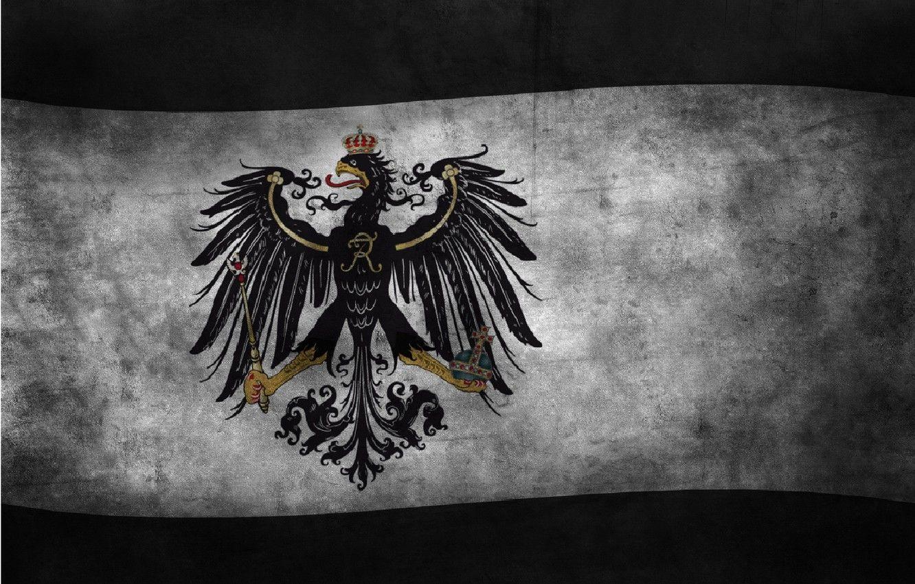 1332x850 Wallpaper flag, eagle, flags, Germany, Kingdom, Empire, Kingdom, Brandenburg, people, Germany, Prussia, brandenburg, Prussia, rich, Kingdom, adler image for desktop, section текстуры
