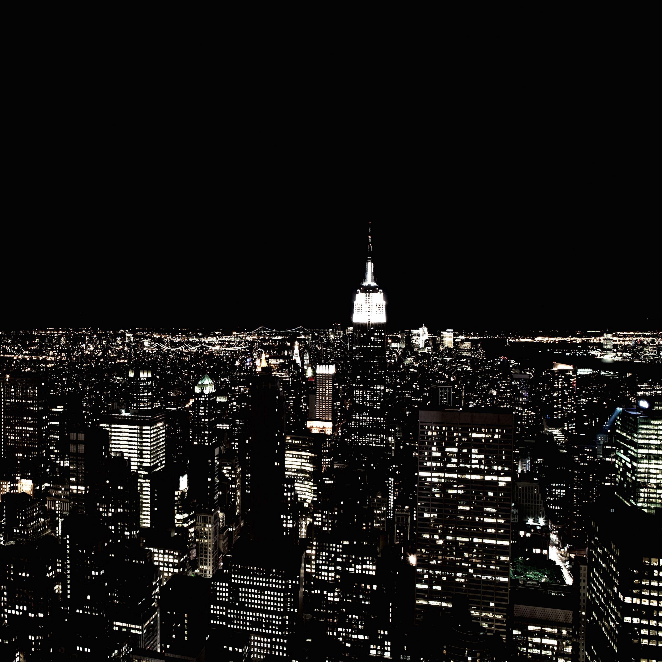 2780x2780 Download wallpaper 2780x2780 new york, night city, skyscraper