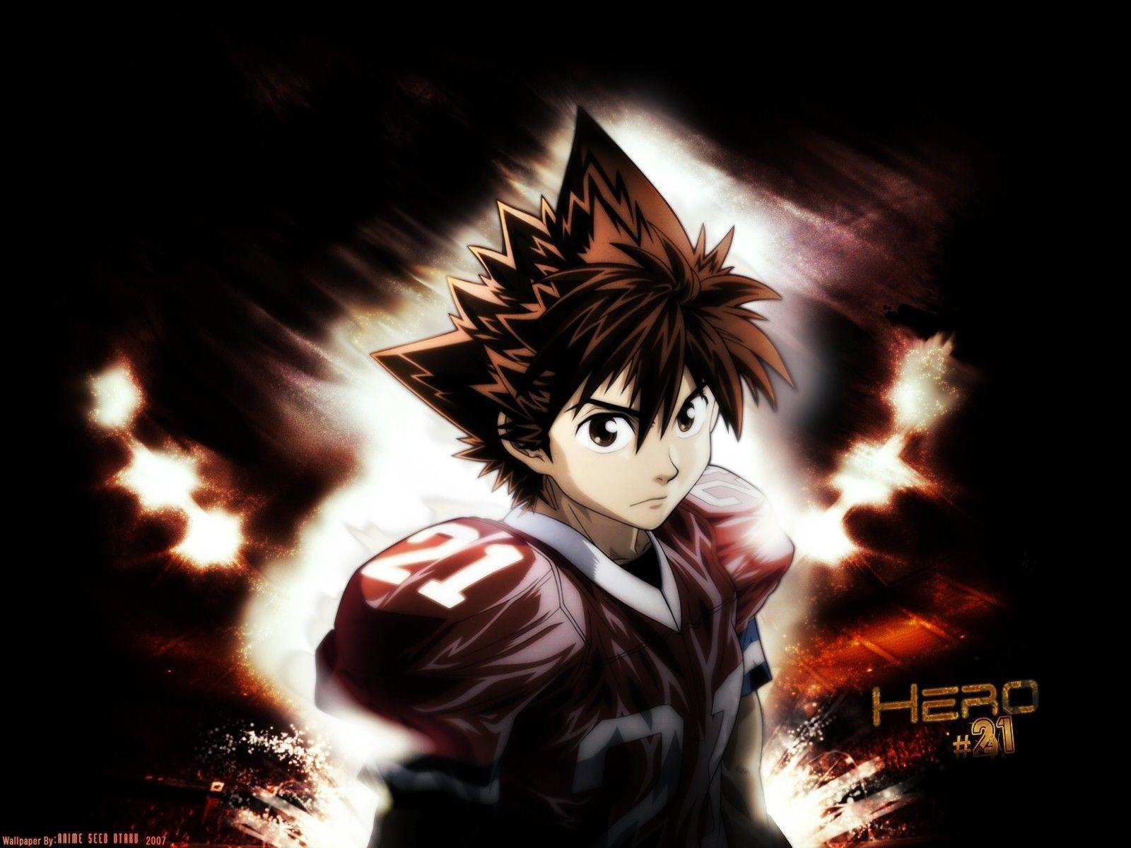 1600x1200 Eyeshield, Sena Kobayakawa, Boy, Brunette, Look Wallpaper