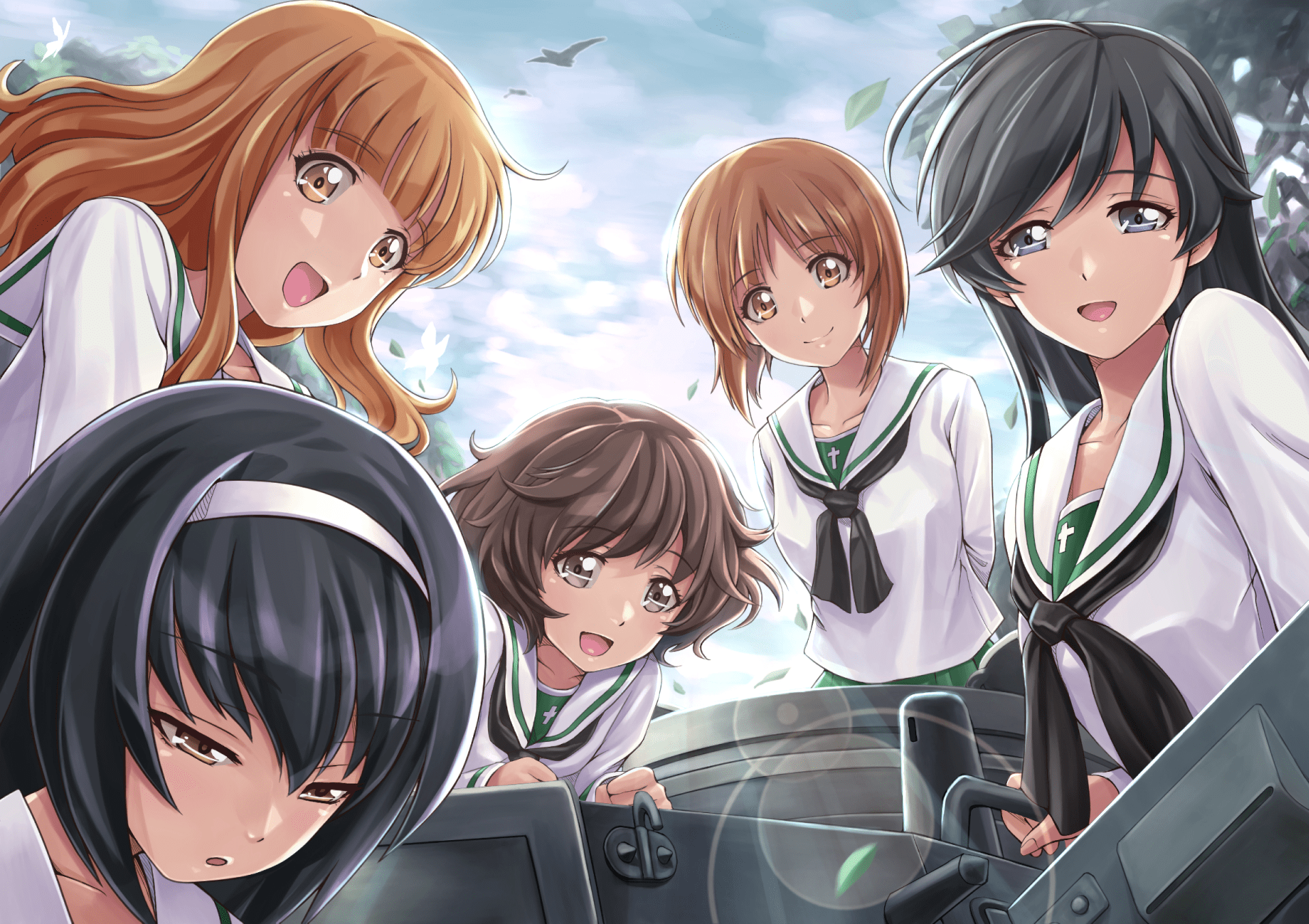 Girls Und Panzer Wallpapers Top Free Girls Und Panzer Backgrounds Wallpaperaccess