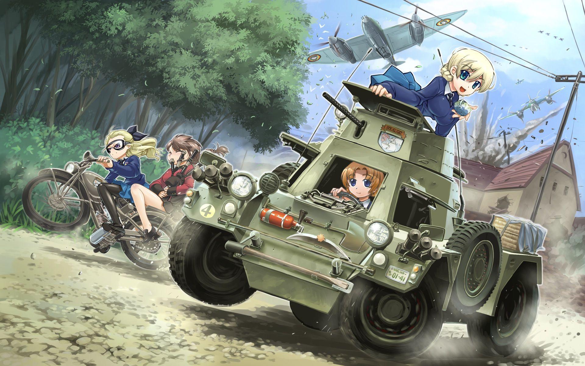 1920x1200 Free download girls und panzer girls und panzer orange pekoe r ex