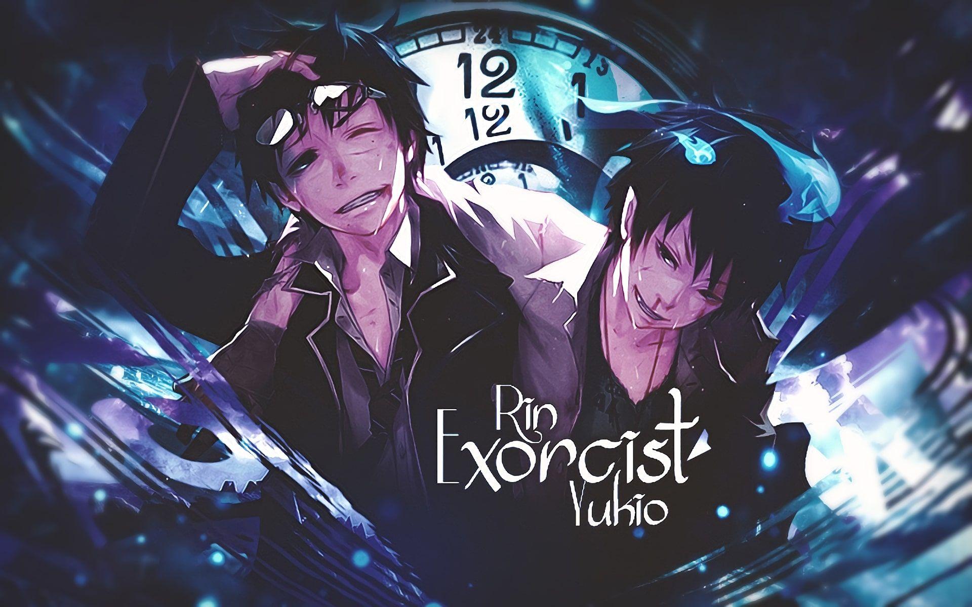 1920x1200 Wallpaper Of Blue Exorcist, Rin Okumura, Yukio Okumura