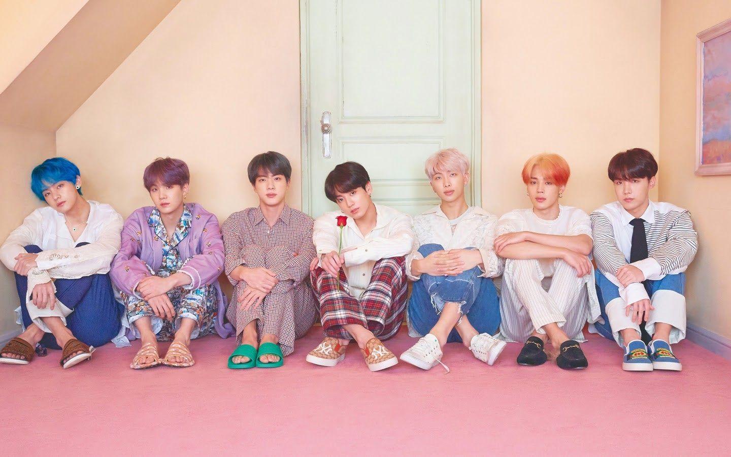 1440x900 BTS Map of the Soul: Persona Members 4K Wallpaper