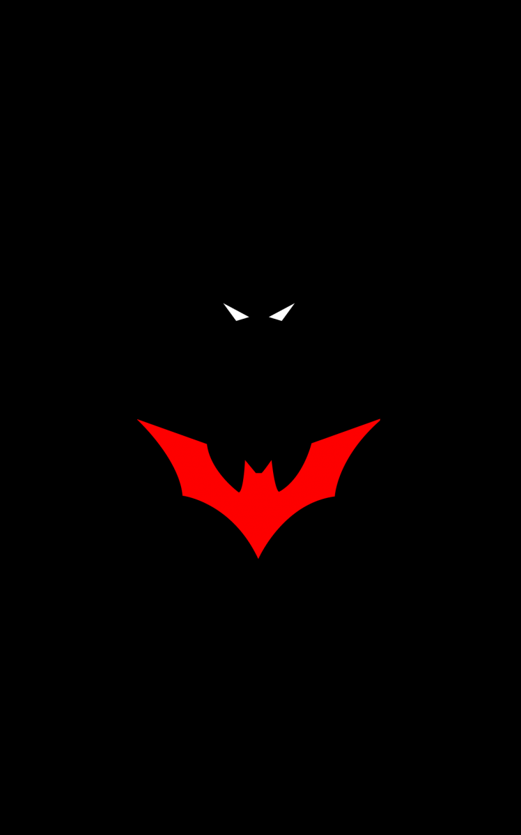 748x1197 Batman, Batman Logo, Dc Comics, Minimalism, Portrait